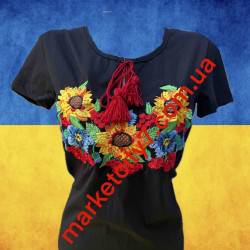 Вишиті  чорні футболки...