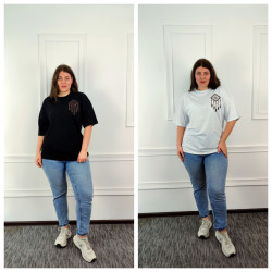 Жіночі футболки oversize...
