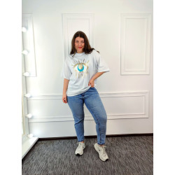 Жіночі футболки oversize...