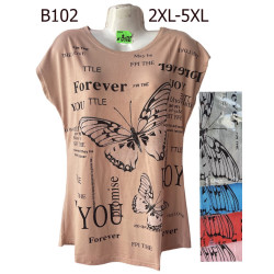 Жіночі футболки (2xl-5xl)...