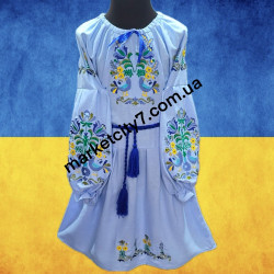 Вишиті плаття для дівчаток...