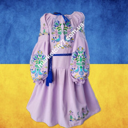 Вишиті плаття для дівчаток...